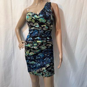 BCBG One shoulder Size 02 Dress NWT